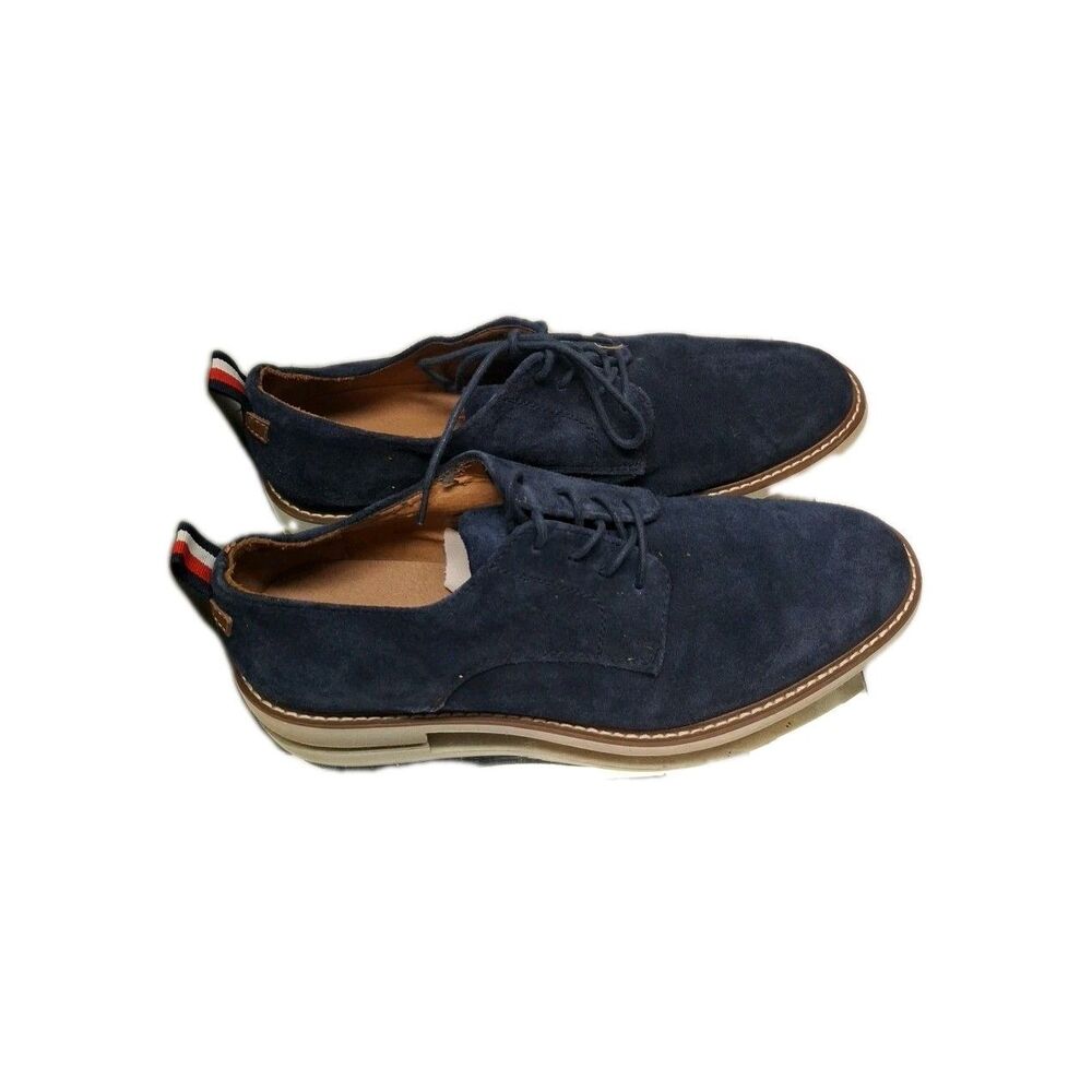Blue Suede Oxford by Tommy Hilfiger TM Garrison size 10.5M